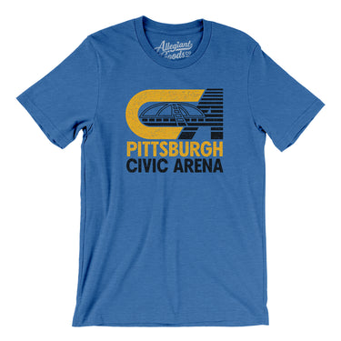Pittsburgh Civic Arena Men/Unisex T-Shirt-Allegiant Goods Co. Vintage Sports Apparel