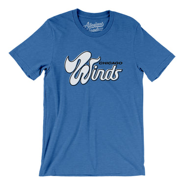 Chicago Winds Football Men/Unisex T-Shirt-Allegiant Goods Co. Vintage Sports Apparel