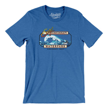 Surf Cincinnati Amusement Park Men/Unisex T-Shirt-Allegiant Goods Co. Vintage Sports Apparel