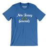 New Jersey Generals Football Men/Unisex T-Shirt-Heather True Royal-Allegiant Goods Co. Vintage Sports Apparel