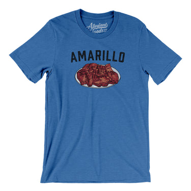 Amarillo Steak Men/Unisex T-Shirt-Allegiant Goods Co. Vintage Sports Apparel