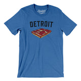 Detroit Style Pan Pizza Men/Unisex T-Shirt-Allegiant Goods Co. Vintage Sports Apparel