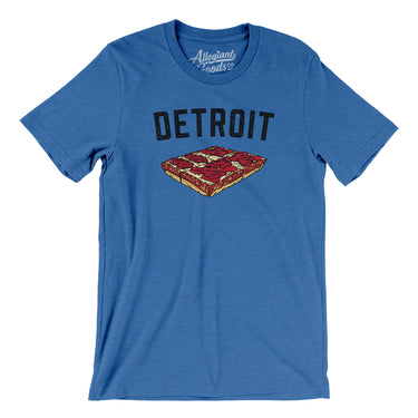 Detroit Style Pan Pizza Men/Unisex T-Shirt-Allegiant Goods Co. Vintage Sports Apparel