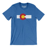 Colorado State Flag Men/Unisex T-Shirt-Allegiant Goods Co. Vintage Sports Apparel