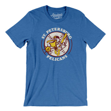 St. Petersburg Pelicans Baseball Men/Unisex T-Shirt-Allegiant Goods Co. Vintage Sports Apparel