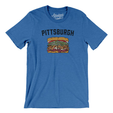 Pittsburgh Style Sandwich Men/Unisex T-Shirt-Allegiant Goods Co. Vintage Sports Apparel