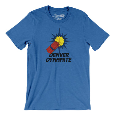 Denver Dynamite Arena Football Men/Unisex T-Shirt-Allegiant Goods Co. Vintage Sports Apparel