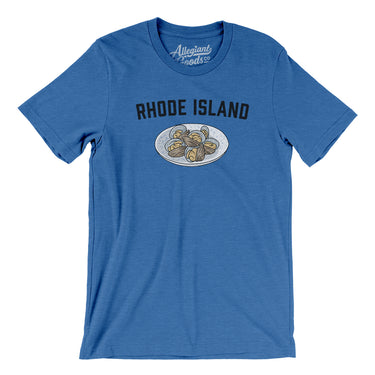 Rhode Island Clams Men/Unisex T-Shirt-Allegiant Goods Co. Vintage Sports Apparel
