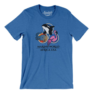 Marine World/ Africa USA Amusement Park Men/Unisex T-Shirt-Allegiant Goods Co. Vintage Sports Apparel