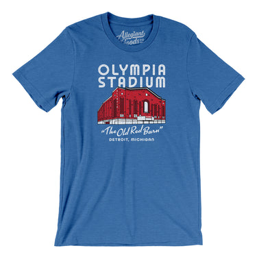 Detroit Olympia Stadium Men/Unisex T-Shirt-Allegiant Goods Co. Vintage Sports Apparel