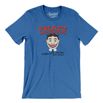 Palace Amusements Asbury Park Tillie Men/Unisex T-Shirt-Heather True Royal-Allegiant Goods Co. Vintage Sports Apparel