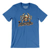 Topeka Tarantulas Hockey Men/Unisex T-Shirt-Heather True Royal-Allegiant Goods Co. Vintage Sports Apparel