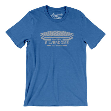 Detroit Silverdome Men/Unisex T-Shirt-Allegiant Goods Co. Vintage Sports Apparel
