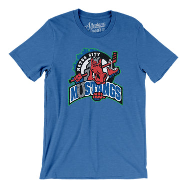 Motor City Mustangs Roller Hockey Men/Unisex T-Shirt-Allegiant Goods Co. Vintage Sports Apparel