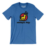 Michigan Stags Hockey Men/Unisex T-Shirt-Allegiant Goods Co. Vintage Sports Apparel