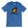Michigan Stags Hockey Men/Unisex T-Shirt-Heather True Royal-Allegiant Goods Co. Vintage Sports Apparel