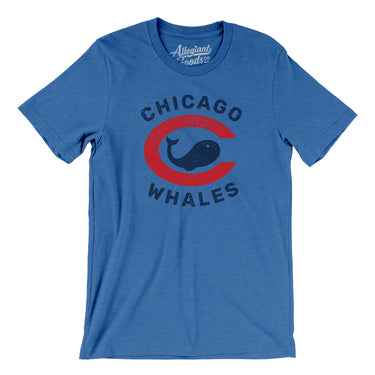 Chicago Whales Baseball Men/Unisex T-Shirt-Allegiant Goods Co. Vintage Sports Apparel