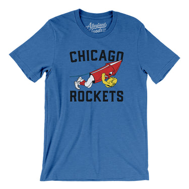 Chicago Rockets Football Men/Unisex T-Shirt-Allegiant Goods Co. Vintage Sports Apparel