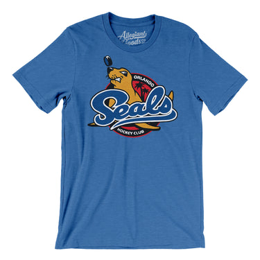 Orlando Seals Hockey Men/Unisex T-Shirt-Allegiant Goods Co. Vintage Sports Apparel