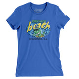 Dinosaur Beach Pier Amusement Park Women's T-Shirt-Allegiant Goods Co. Vintage Sports Apparel