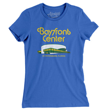 St. Petersburg Bayfront Center Women's T-Shirt-Allegiant Goods Co. Vintage Sports Apparel