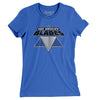 Los Angeles Blades Roller Hockey Women's T-Shirt-True Royal-Allegiant Goods Co. Vintage Sports Apparel