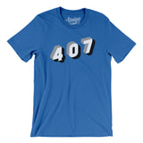 Orlando 407 Area Code Men/Unisex T-Shirt-Allegiant Goods Co. Vintage Sports Apparel