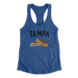Tampa Cuban Sandwich Women's Racerback Tank-Allegiant Goods Co. Vintage Sports Apparel