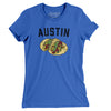 Austin Tacos Women's T-Shirt-True Royal-Allegiant Goods Co. Vintage Sports Apparel