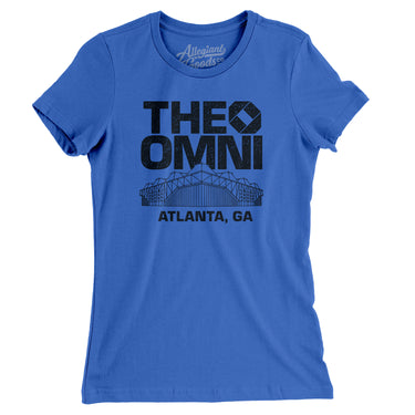 Atlanta Omni Women's T-Shirt-Allegiant Goods Co. Vintage Sports Apparel