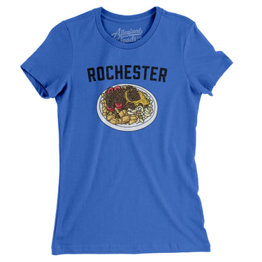 Rochester Garbage Plate Women's T-Shirt-Allegiant Goods Co. Vintage Sports Apparel