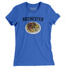 Rochester Garbage Plate Women's T-Shirt-True Royal-Allegiant Goods Co. Vintage Sports Apparel