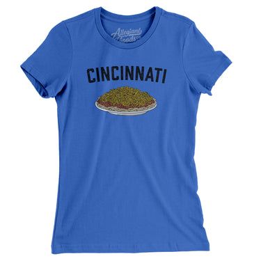 Cincinnati Chili Women's T-Shirt-Allegiant Goods Co. Vintage Sports Apparel