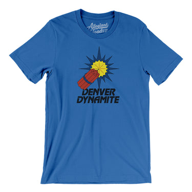 Denver Dynamite Arena Football Men/Unisex T-Shirt-Allegiant Goods Co. Vintage Sports Apparel