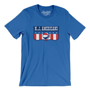 New Jersey Americans Basketball Men/Unisex T-Shirt-Allegiant Goods Co. Vintage Sports Apparel