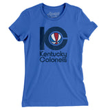 Kentucky Colonels Basketball Women's T-Shirt-Allegiant Goods Co. Vintage Sports Apparel