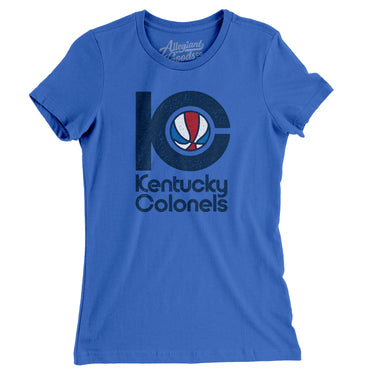 Kentucky Colonels Basketball Women's T-Shirt-Allegiant Goods Co. Vintage Sports Apparel