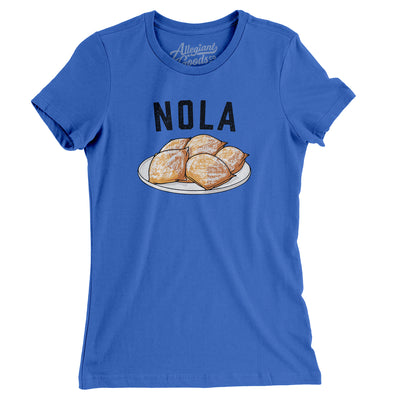 New Orleans Beignets Women's T-Shirt-True Royal-Allegiant Goods Co. Vintage Sports Apparel