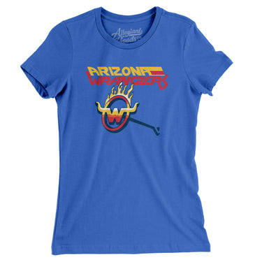 Arizona Wranglers Football Women's T-Shirt-Allegiant Goods Co. Vintage Sports Apparel