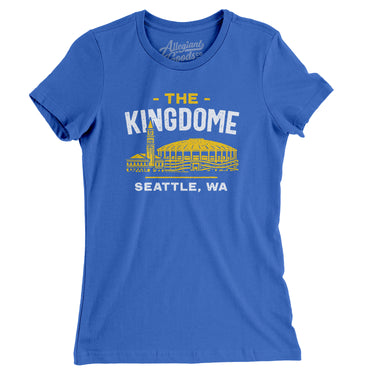 Seattle Kingdome Women's T-Shirt-Allegiant Goods Co. Vintage Sports Apparel