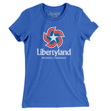 Libertyland Amusement Park Women's T-Shirt-Allegiant Goods Co. Vintage Sports Apparel