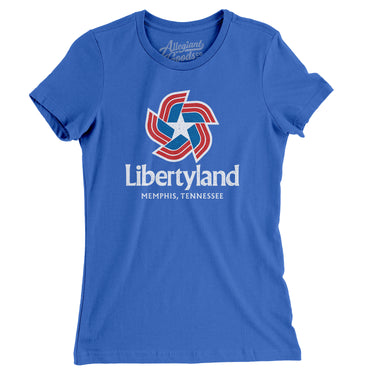 Libertyland Amusement Park Women's T-Shirt-Allegiant Goods Co. Vintage Sports Apparel