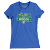 Addison & Clark Street Chicago Women's T-Shirt-True Royal-Allegiant Goods Co. Vintage Sports Apparel