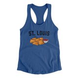 St. Louis Toasted Ravioli Women's Racerback Tank-Allegiant Goods Co. Vintage Sports Apparel