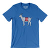#12 GOAT Men/Unisex T-Shirt-True Royal-Allegiant Goods Co. Vintage Sports Apparel