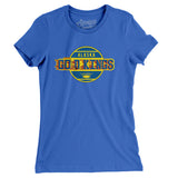 Alaska Gold Kings Hockey Women's T-Shirt-Allegiant Goods Co. Vintage Sports Apparel
