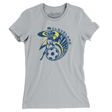 Cleveland Force Soccer Women's T-Shirt-Allegiant Goods Co. Vintage Sports Apparel