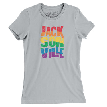 Jacksonville Florida Pride Women's T-Shirt-Allegiant Goods Co. Vintage Sports Apparel