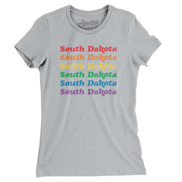 South Dakota Pride Women's T-Shirt-Allegiant Goods Co. Vintage Sports Apparel
