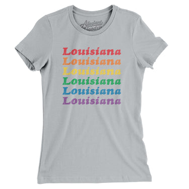 Louisiana Pride Women's T-Shirt-Allegiant Goods Co. Vintage Sports Apparel
